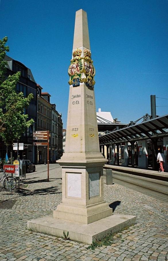Kursächsische Postmeilensäule Zwickau
